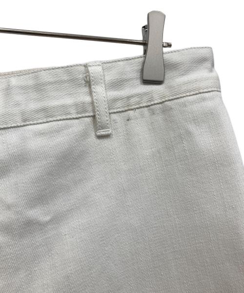STUDIO NICHOLSON（スタジオ ニコルソン）STUDIO NICHOLSON (スタジオ ニコルソン) PYAD SELVEDGE DENIM ホワイト サイズ:Mの古着・服飾アイテム