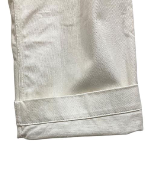 STUDIO NICHOLSON（スタジオ ニコルソン）STUDIO NICHOLSON (スタジオ ニコルソン) PYAD SELVEDGE DENIM ホワイト サイズ:Mの古着・服飾アイテム