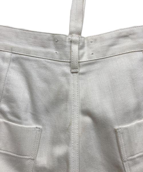 STUDIO NICHOLSON（スタジオ ニコルソン）STUDIO NICHOLSON (スタジオ ニコルソン) PYAD SELVEDGE DENIM ホワイト サイズ:Mの古着・服飾アイテム