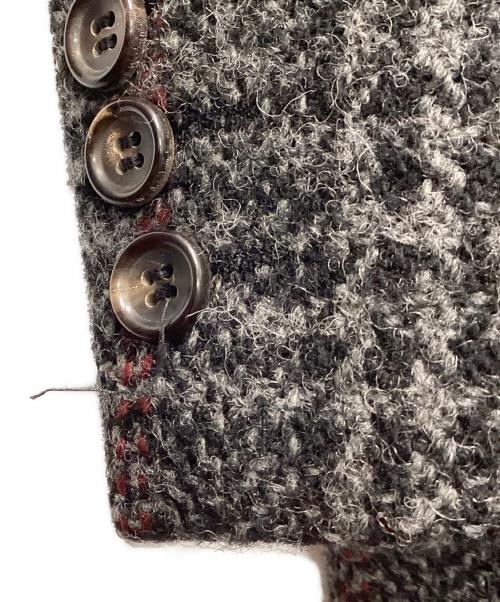 COMME des GARCONS HOMME（コムデギャルソン オム）COMME des GARCONS HOMME (コムデギャルソン オム) テーラードジャケット グレー サイズ:Lの古着・服飾アイテム