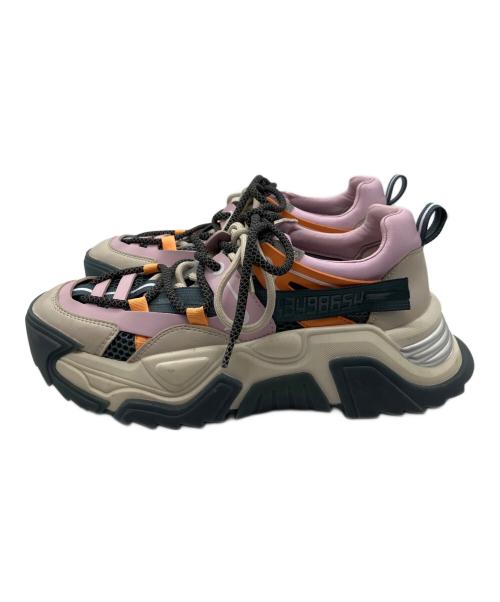 STEVE MADDEN（スティーブマデン）Steve Madden (スティーブマデン) ボリュームソールダブルレースアップスニーカー マルチカラー サイズ:8Mの古着・服飾アイテム