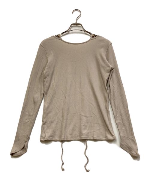 MURRAL（ミューラル）MURRAL (ミューラル) Ivy top ベージュ サイズ:2の古着・服飾アイテム