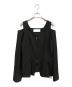 MURRAL（ミューラル）の古着「Melt off shoulder jacket」｜ブラック