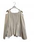 MURRAL (ミューラル) Melt off shoulder jacket ベージュ サイズ:2：14000円