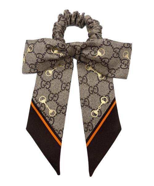 GUCCI（グッチ）GUCCI (グッチ) GG シルク シュシュ セットの古着・服飾アイテム