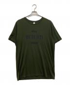 Berlutiベルルッティ）の古着「Front Logo Tee」｜オリーブ