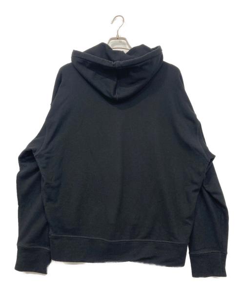 JIL SANDER+（ジルサンダープラス）JIL SANDER+ (ジルサンダープラス) プルオーバーパーカー ブラック サイズ:Ｍの古着・服飾アイテム