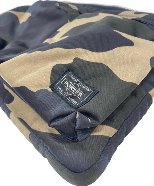 PORTER（ポーター）PORTER (ポーター) DOCUMENT CASE ウッドランドカーキの古着・服飾アイテム