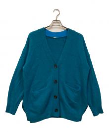 COLLAGE GALLARDAGALANTE（コラージュ ガリャルダガランテ）の古着「FOXカーディガン」｜ブルー