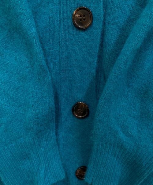 COLLAGE GALLARDAGALANTE（コラージュ ガリャルダガランテ）COLLAGE GALLARDAGALANTE (コラージュ ガリャルダガランテ) FOXカーディガン ブルー サイズ:SIZE Freeの古着・服飾アイテム