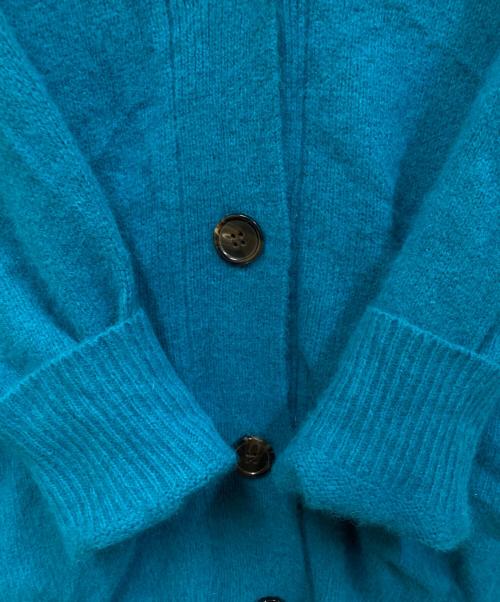 COLLAGE GALLARDAGALANTE（コラージュ ガリャルダガランテ）COLLAGE GALLARDAGALANTE (コラージュ ガリャルダガランテ) FOXカーディガン ブルー サイズ:SIZE Freeの古着・服飾アイテム