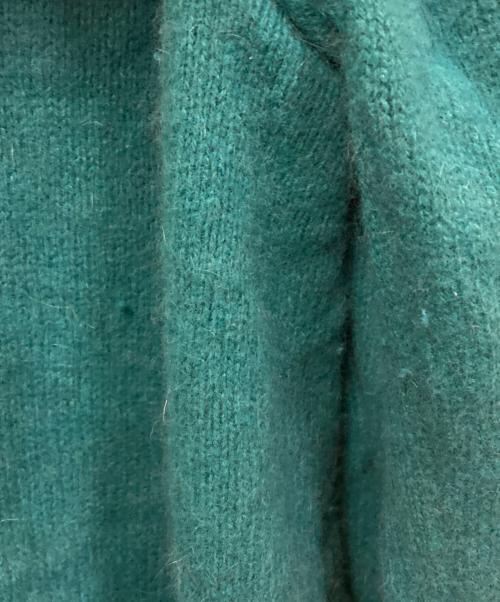 COLLAGE GALLARDAGALANTE（コラージュ ガリャルダガランテ）COLLAGE GALLARDAGALANTE (コラージュ ガリャルダガランテ) FOXカーディガン ブルー サイズ:SIZE Freeの古着・服飾アイテム