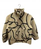 Ameriアメリ）の古着「2WAY REVERSIBLE BOA JACKET」｜ブラウン×ベージュ