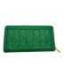 GUCCI (グッチ) ジップアラウンドウォレット/GGマトラッセ グリーン：50000円