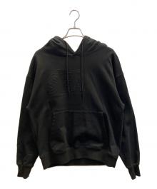 WIND AND SEA（ウィンダンシー）の古着「EMBOSSED HOODIE」｜ブラック