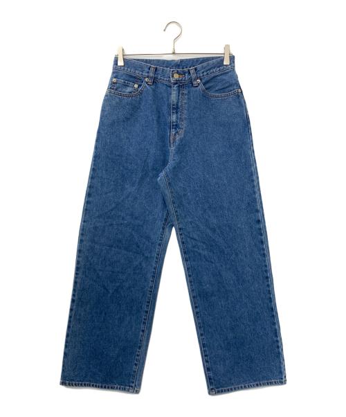 JOHNBULL（ジョンブル）Johnbull (ジョンブル) デニムワイドジーンズ インディゴ サイズ:28の古着・服飾アイテム