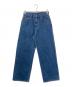 Johnbull（ジョンブル）の古着「デニムワイドジーンズ」｜インディゴ