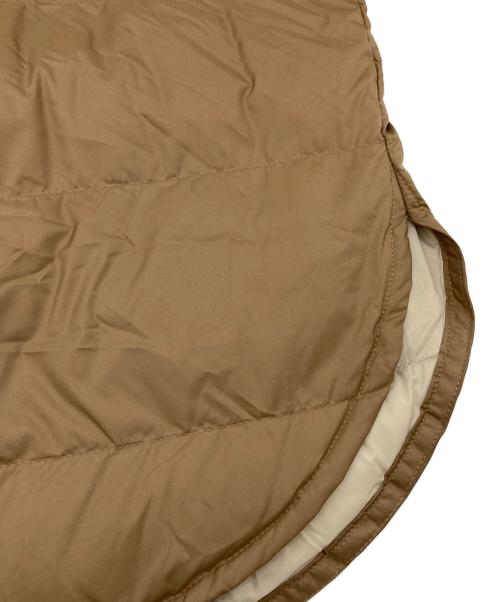 ORCIVAL（オーシバル）ORCIVAL (オーシバル) Polyester Taffeta Round Neck Long Coat ノーカラーダウンコート ブラウン サイズ:2の古着・服飾アイテム