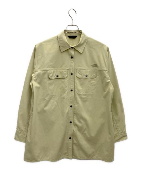 THE NORTH FACE（ザ ノース フェイス）THE NORTH FACE (ザ ノース フェイス) ファイヤーフライライトシャツ ベージュ サイズ:Lの古着・服飾アイテム