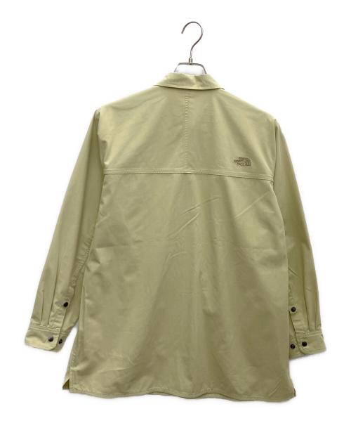 THE NORTH FACE（ザ ノース フェイス）THE NORTH FACE (ザ ノース フェイス) ファイヤーフライライトシャツ ベージュ サイズ:Lの古着・服飾アイテム