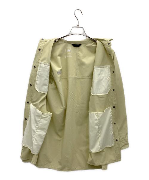 THE NORTH FACE（ザ ノース フェイス）THE NORTH FACE (ザ ノース フェイス) ファイヤーフライライトシャツ ベージュ サイズ:Lの古着・服飾アイテム
