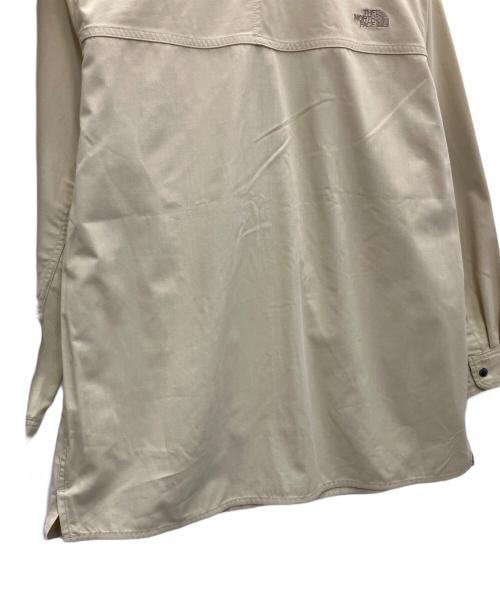 THE NORTH FACE（ザ ノース フェイス）THE NORTH FACE (ザ ノース フェイス) ファイヤーフライライトシャツ ベージュ サイズ:Lの古着・服飾アイテム