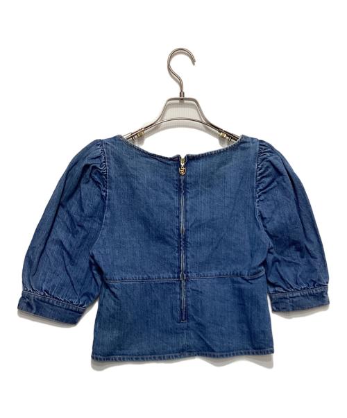 gajess（ガジェス）gajess (ガジェス) Muguet Blouse インディゴ サイズ:36の古着・服飾アイテム