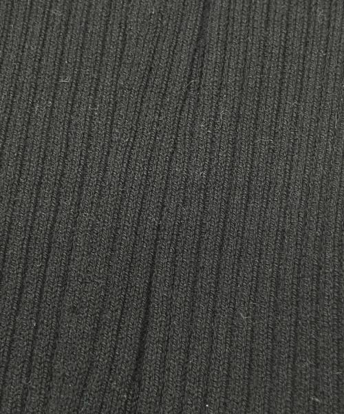 SORIN（ソリン）SORIN (ソリン) Rib Deformed Hem Bare Dress ブラック サイズ:38の古着・服飾アイテム