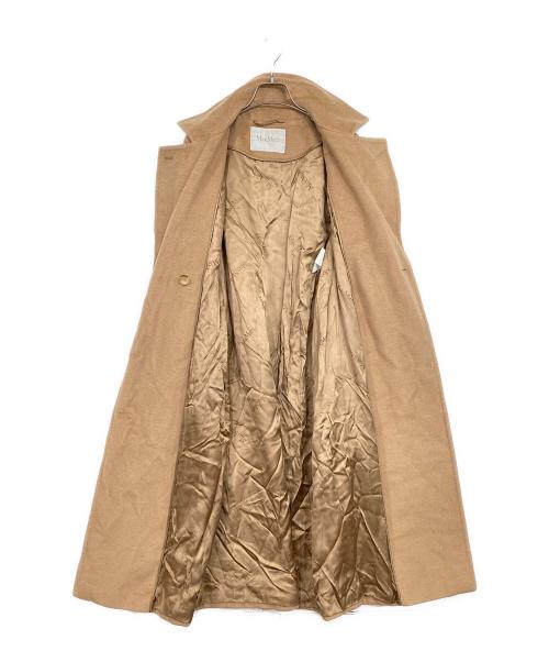 MaxMara（マックスマーラ）MaxMara (マックスマーラ) マニュエラ キャメルガウンコート キャメル サイズ:36の古着・服飾アイテム