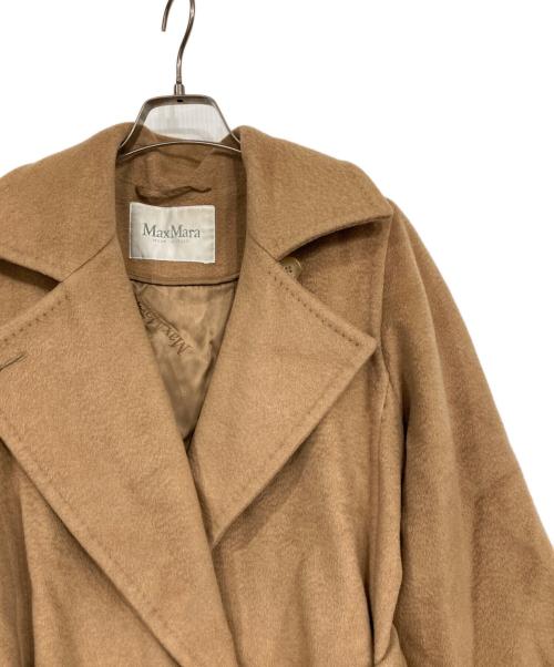 MaxMara（マックスマーラ）MaxMara (マックスマーラ) マニュエラ キャメルガウンコート キャメル サイズ:36の古着・服飾アイテム