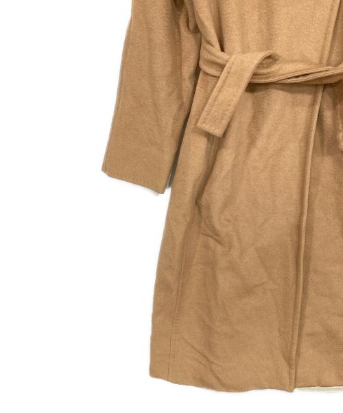 MaxMara（マックスマーラ）MaxMara (マックスマーラ) マニュエラ キャメルガウンコート キャメル サイズ:36の古着・服飾アイテム