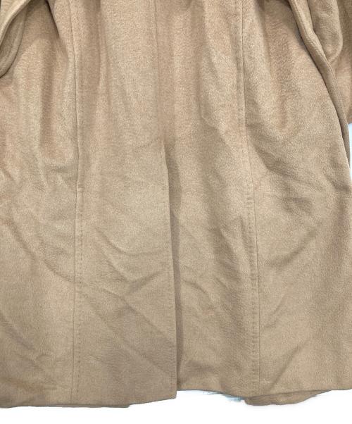 MaxMara（マックスマーラ）MaxMara (マックスマーラ) マニュエラ キャメルガウンコート キャメル サイズ:36の古着・服飾アイテム