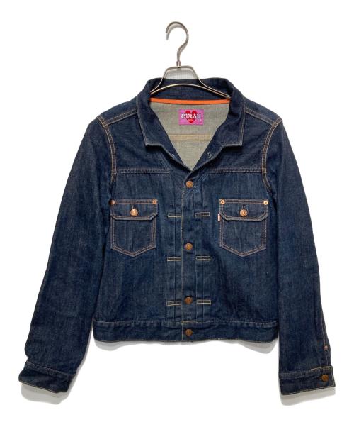 EVISU DONNA（エヴィスドンナ）EVISU DONNA (エヴィスドンナ) デニムジャケット インディゴ サイズ:5の古着・服飾アイテム