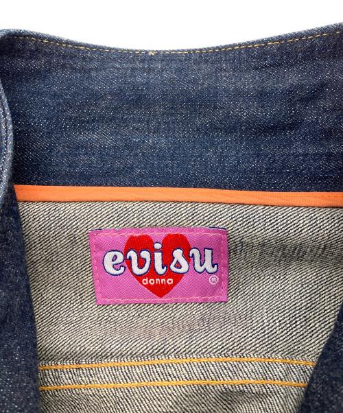 EVISU DONNA（エヴィスドンナ）EVISU DONNA (エヴィスドンナ) デニムジャケット インディゴ サイズ:5の古着・服飾アイテム