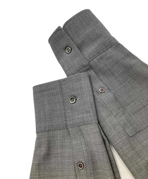 AP STUDIO（エーピーストゥディオ）AP STUDIO (エーピーストゥディオ) Grey wool SH/グレーウールシャツ グレー サイズ:表記無しの古着・服飾アイテム