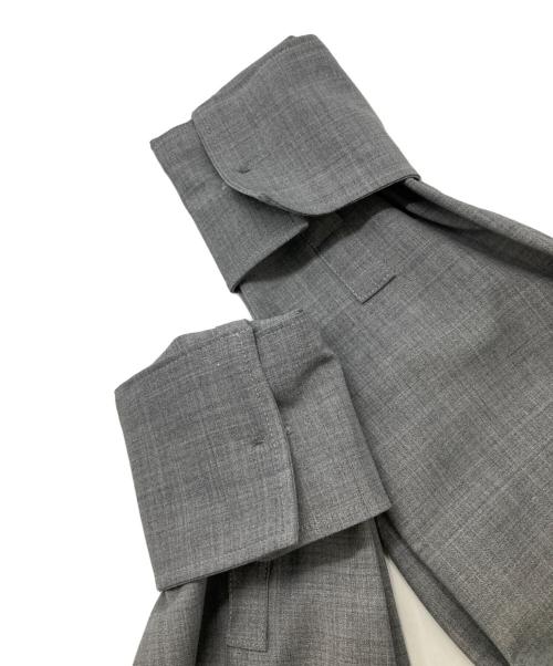 AP STUDIO（エーピーストゥディオ）AP STUDIO (エーピーストゥディオ) Grey wool SH/グレーウールシャツ グレー サイズ:表記無しの古着・服飾アイテム