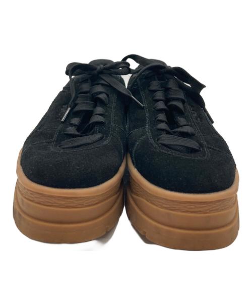 PUMA（プーマ）PUMA (プーマ) ローカットスニーカー ブラック×ベージュ サイズ:23の古着・服飾アイテム