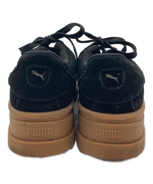 PUMA（プーマ）PUMA (プーマ) ローカットスニーカー ブラック×ベージュ サイズ:23の古着・服飾アイテム