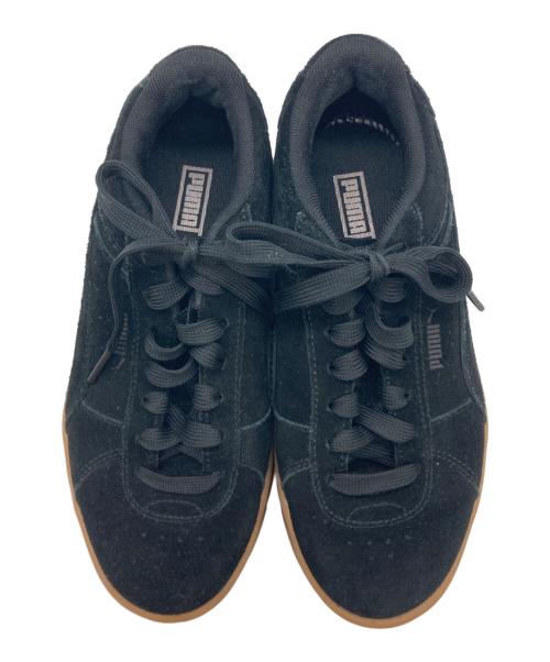 PUMA（プーマ）PUMA (プーマ) ローカットスニーカー ブラック×ベージュ サイズ:23の古着・服飾アイテム