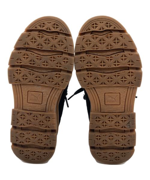 PUMA（プーマ）PUMA (プーマ) ローカットスニーカー ブラック×ベージュ サイズ:23の古着・服飾アイテム