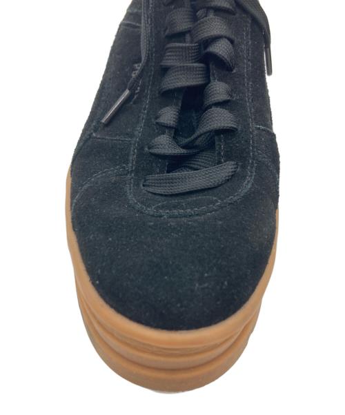 PUMA（プーマ）PUMA (プーマ) ローカットスニーカー ブラック×ベージュ サイズ:23の古着・服飾アイテム