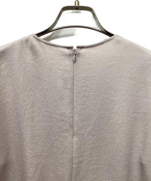 icB（アイシービー）icB (アイシービー) サテンクレープTブラウス ピンク サイズ:4の古着・服飾アイテム