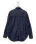 YANUK (ヤヌーク) バックボタンシャツ インディゴ サイズ:S：4500円