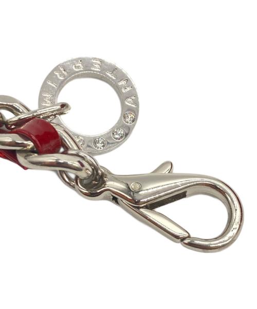 ANTEPRIMA（アンテプリマ）ANTEPRIMA (アンテプリマ) ハート型ワイヤーショルダーバッグ レッドの古着・服飾アイテム