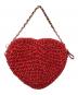 ANTEPRIMA (アンテプリマ) ハート型ワイヤーショルダーバッグ レッド：10000円