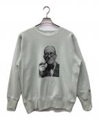 Champion REVERSE WEAVE×V.A.TOKYOチャンピオン リバース ウィーブ×）の古着「プリントスウェット」｜ミントグリーン