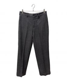COMME des GARCONS HOMME DEUX（コムデギャルソン オム ドゥ）の古着「ヘリンボーンスラックス」｜グレー