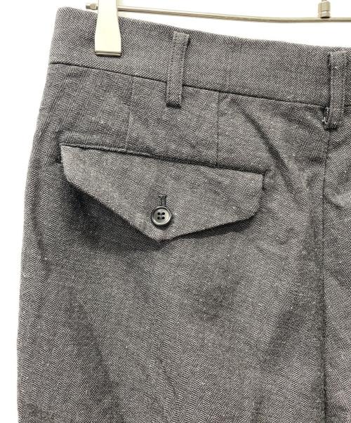COMME des GARCONS HOMME DEUX（コムデギャルソン オム ドゥ）COMME des GARCONS HOMME DEUX (コムデギャルソン オム ドゥ) ヘリンボーンスラックス グレー サイズ:Sの古着・服飾アイテム