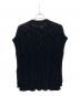 中古・古着 'S Max Mara (エスマックスマーラ) コットンケーブルベスト ブラック サイズ:M：9000円