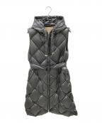 MaxMaraマックスマーラ）の古着「Water-Repellent Midi Gilet Women Blu」｜グレー